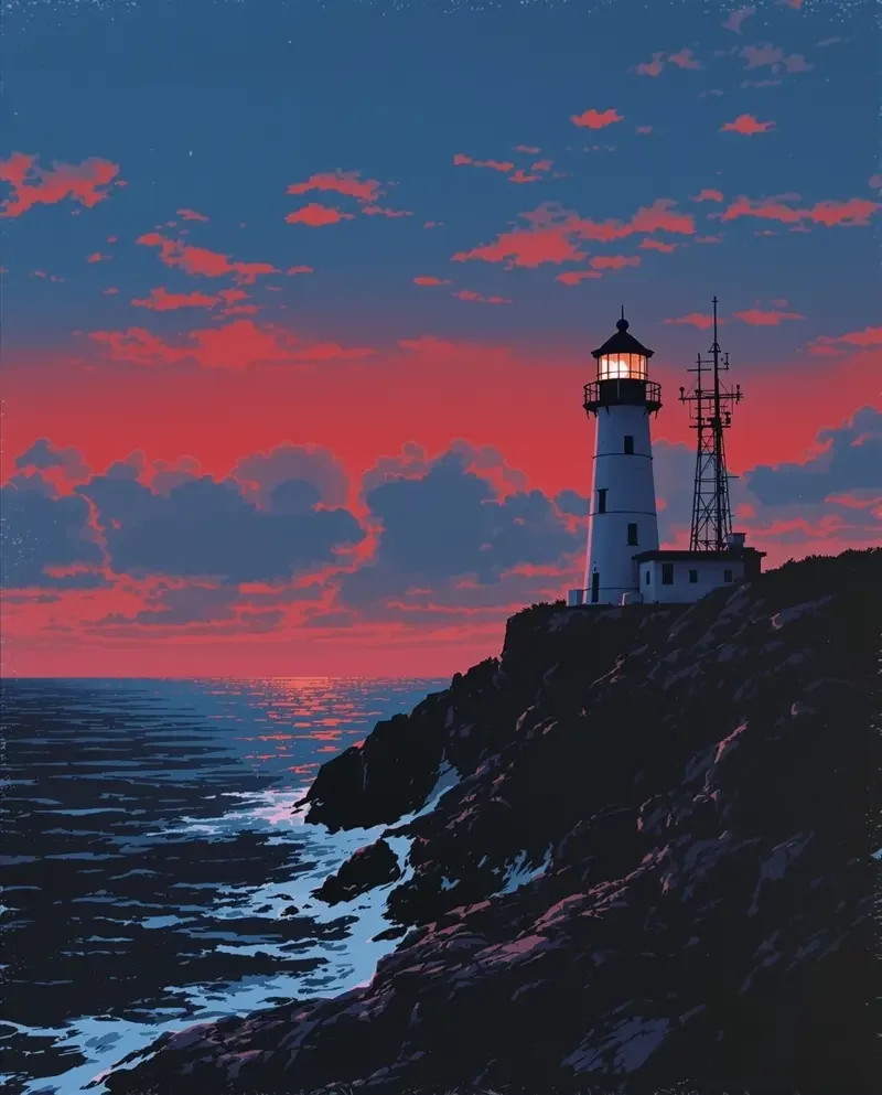 深海电台 动画封面（2016年 TV动画）