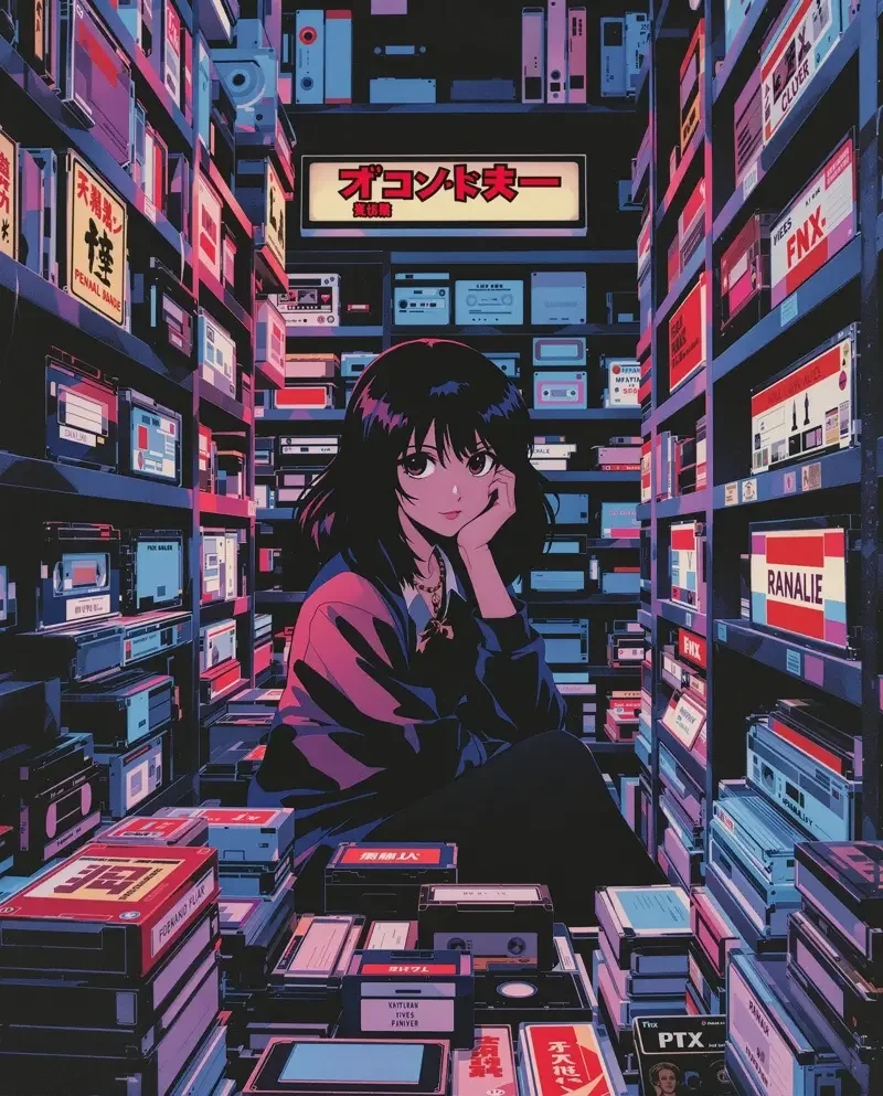 OVA 分类代表作品 磁带少女 封面